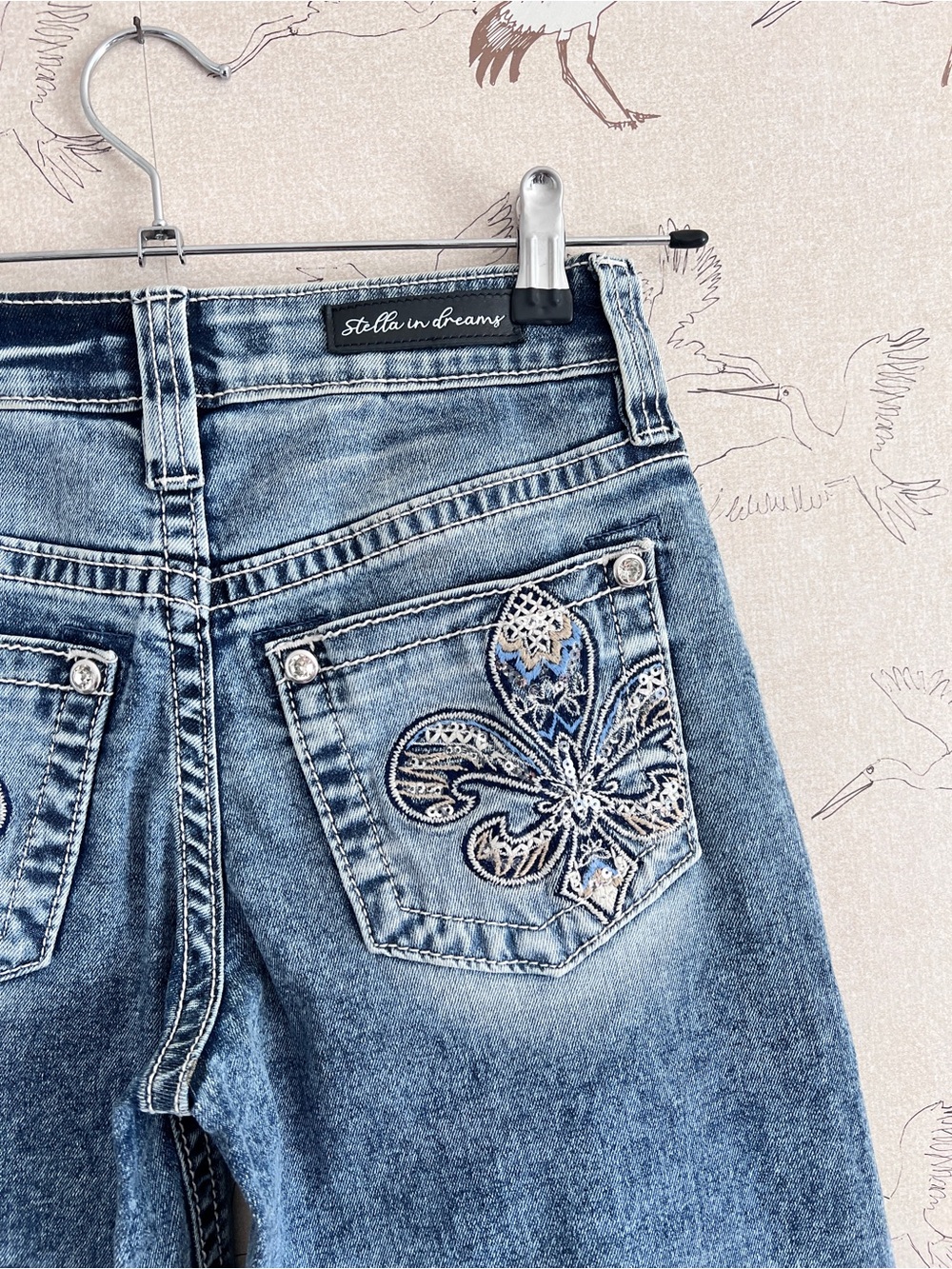 Stella in dreams Y2K low rise wide leg embellished jeans‎ - Picture 6 of 6